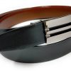 Cinturón de piel reversible