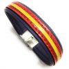 Pulsera Cuero España Azul Marino