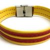 Pulsera Cuero Bandera de Catalunya - Imagen 2