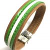 Pulsera Cuero Andalucía Marrón Claro