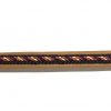 Pulsera Cuero España Trenzada Marrón - Imagen 4