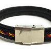 Pulsera Cuero España Trenzada Negro - Imagen 3