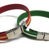 Pulsera Cuero Andalucía Y España Cierre Tipo Reloj - Imagen 2