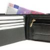 Cartera Cuero Negro Suave